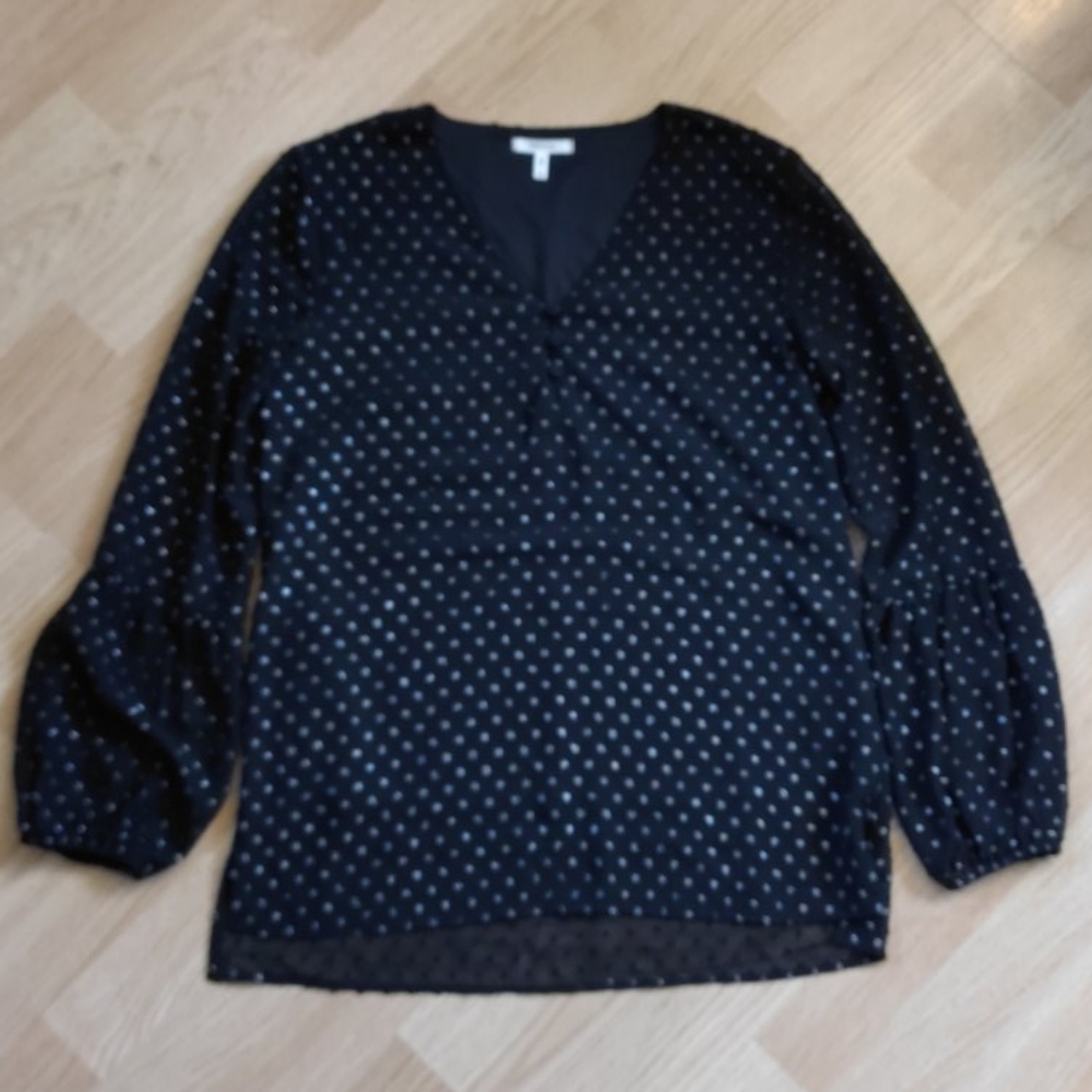 Maurices Black Boho Blouse